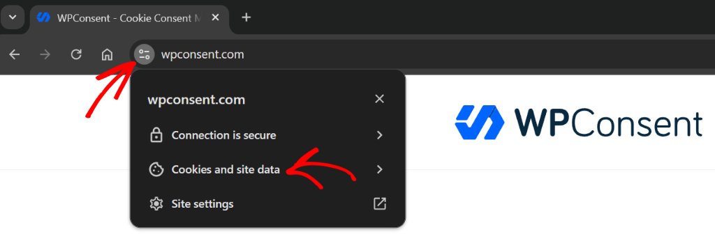 Click padlock icon