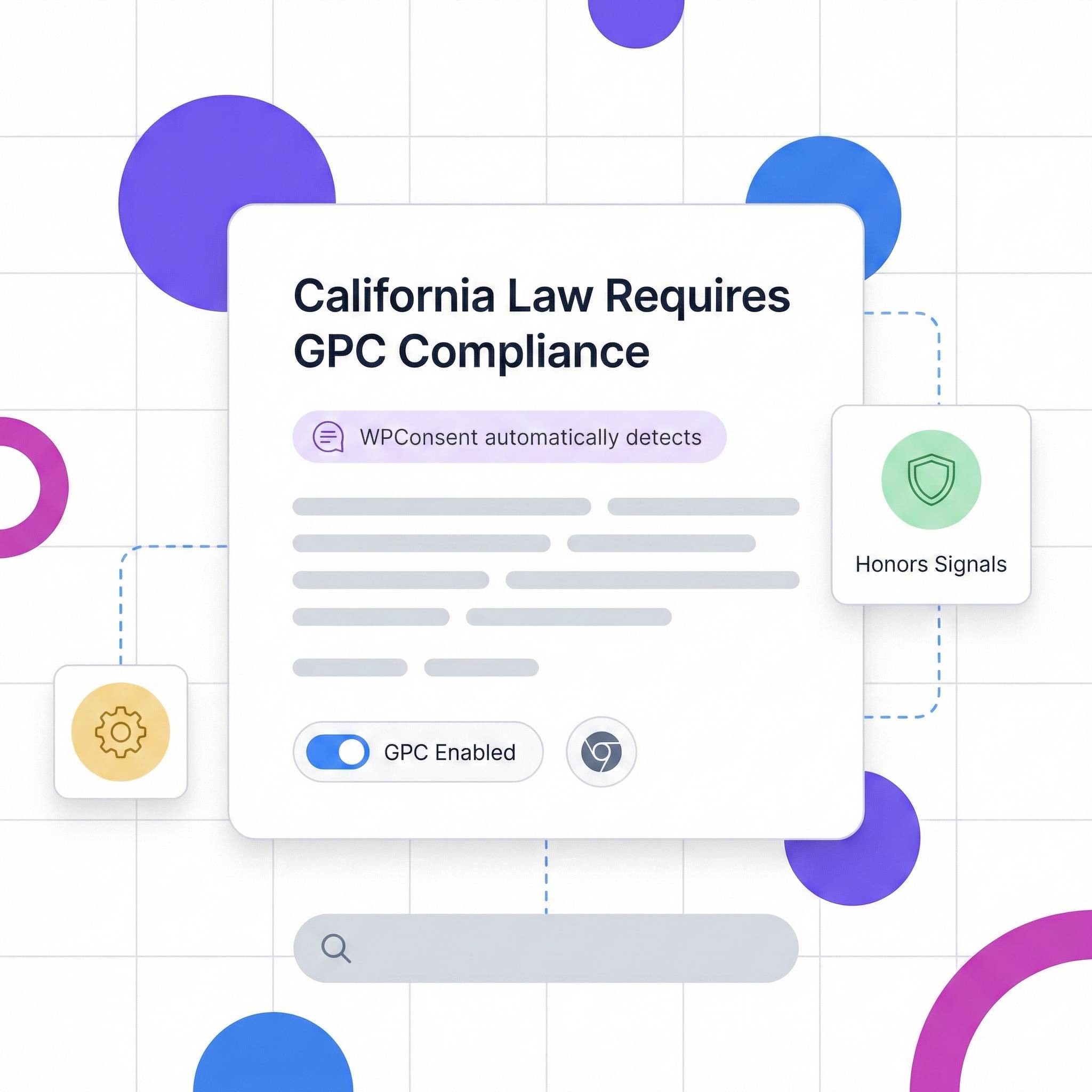 California Law Requires GPC Compliance