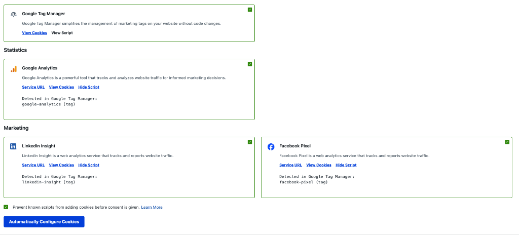 GTM container scanner