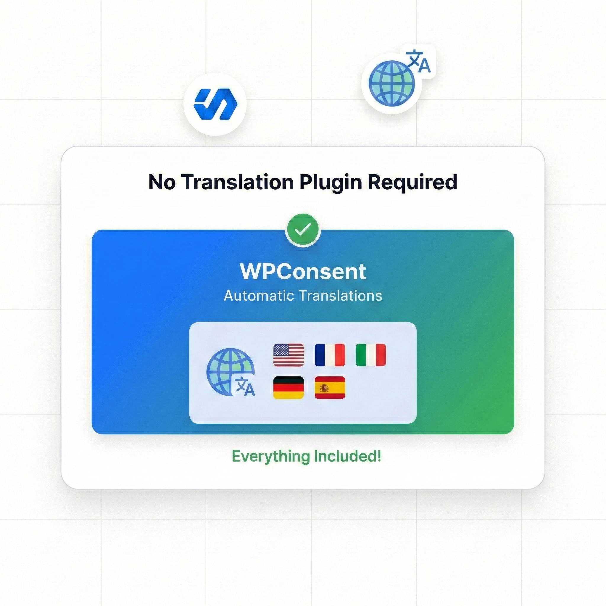 No translation plugin required